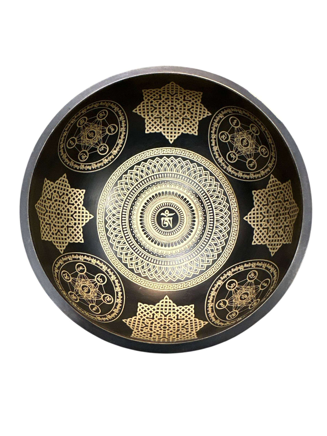 Tibetan Antique Laser Carved Singing Bowl