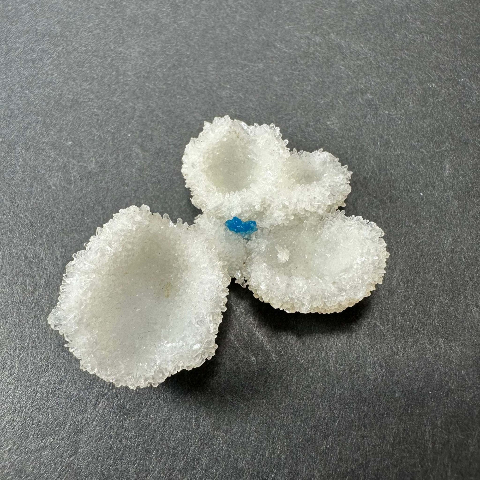 Cavansite Ball 'Floaters' on Stilbite MD