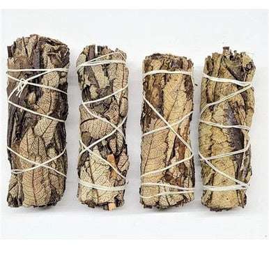 4" Yerba Santa Smudge (Black Sage) - Sacred Crystals Smudge Sticks