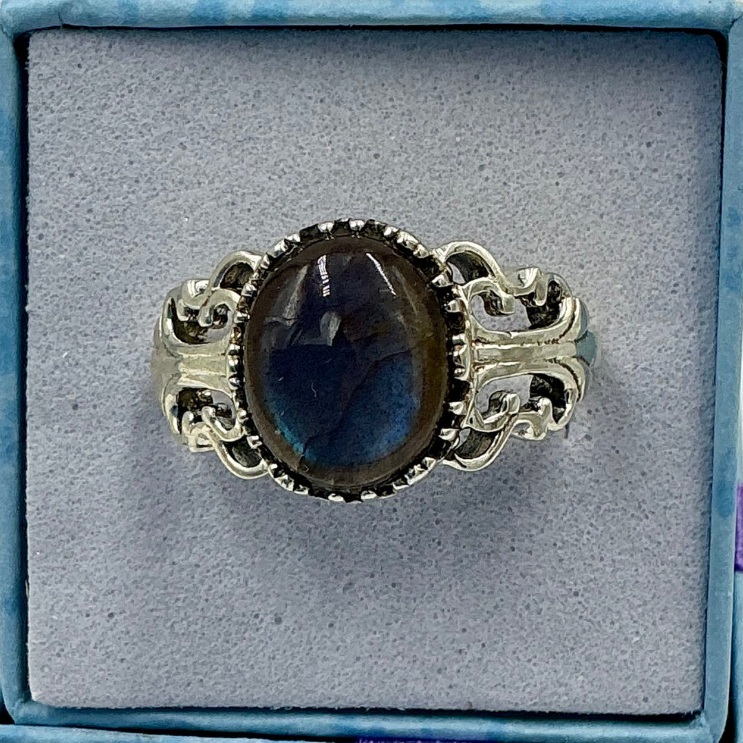 Labradorite Ring