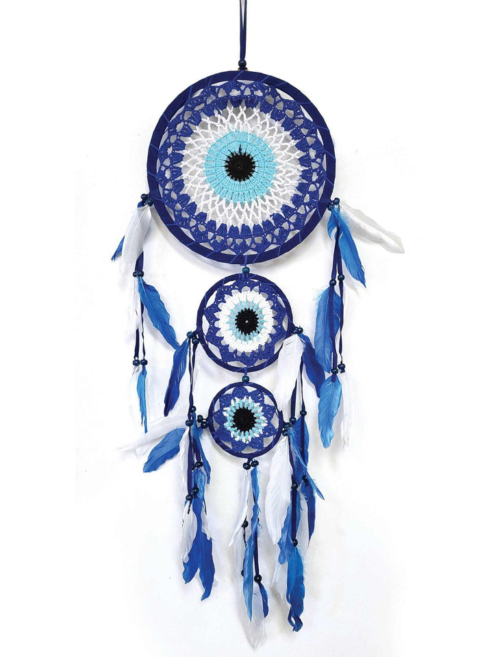 Dream Catcher Crochet Evil Eye