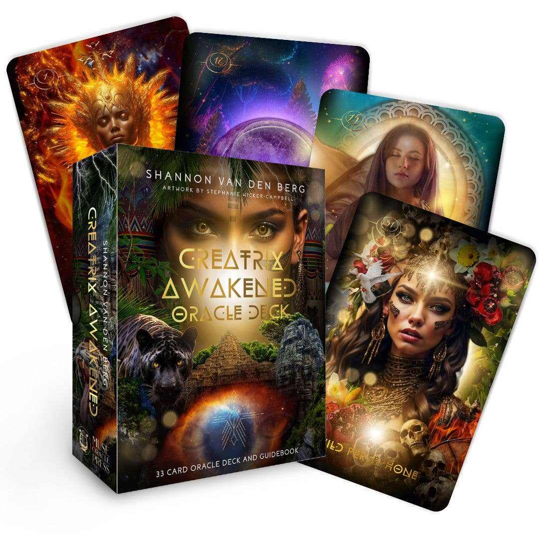 Creatrix Awakened Oracle Deck: 33 Cards &amp; 126 Pg Book)