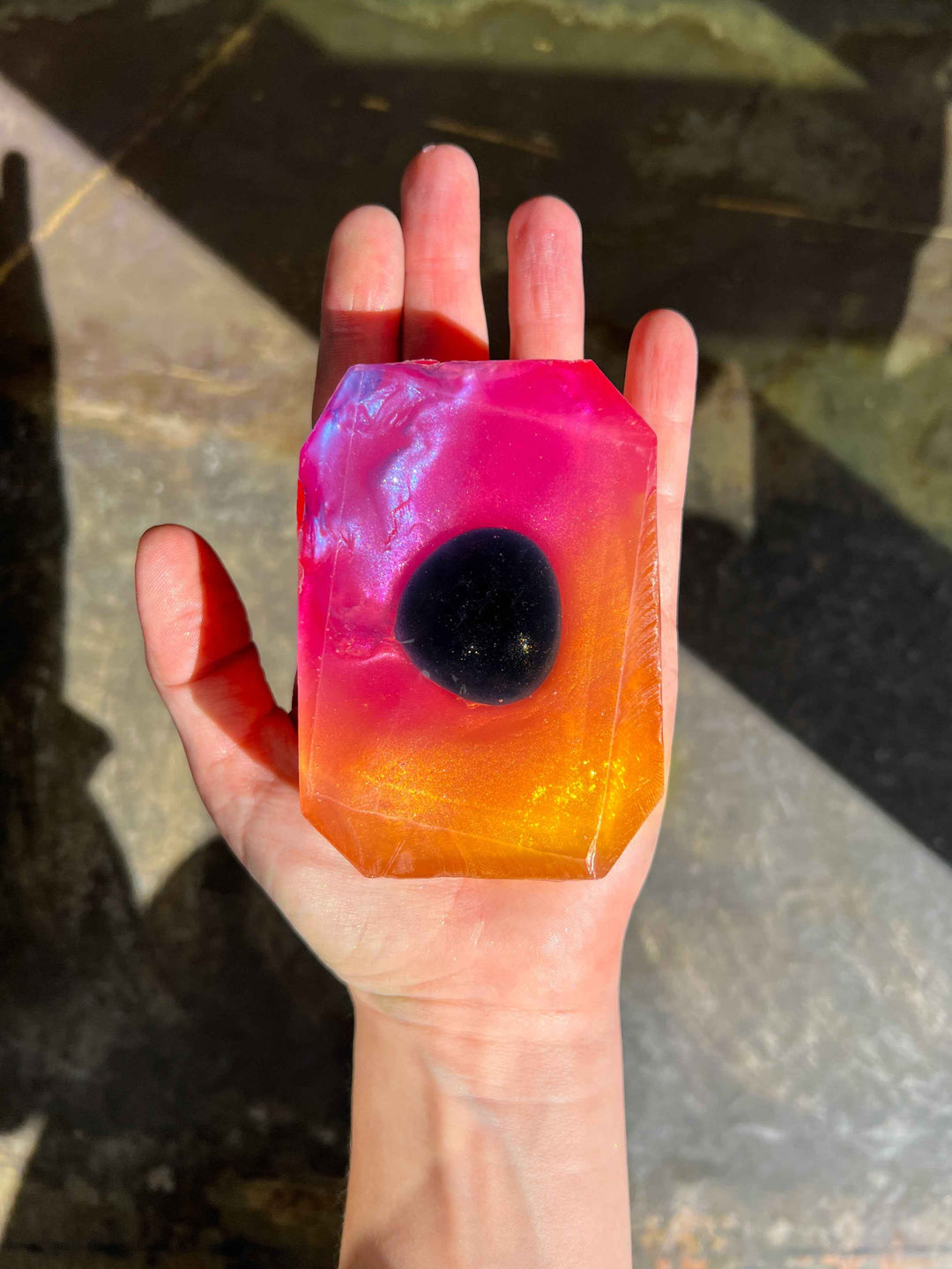 Eternal rebirth – Crystal-infused bar soap