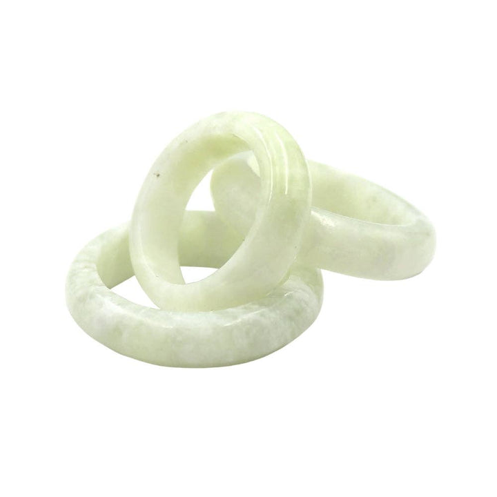 Burmese Jade Ring Necklace