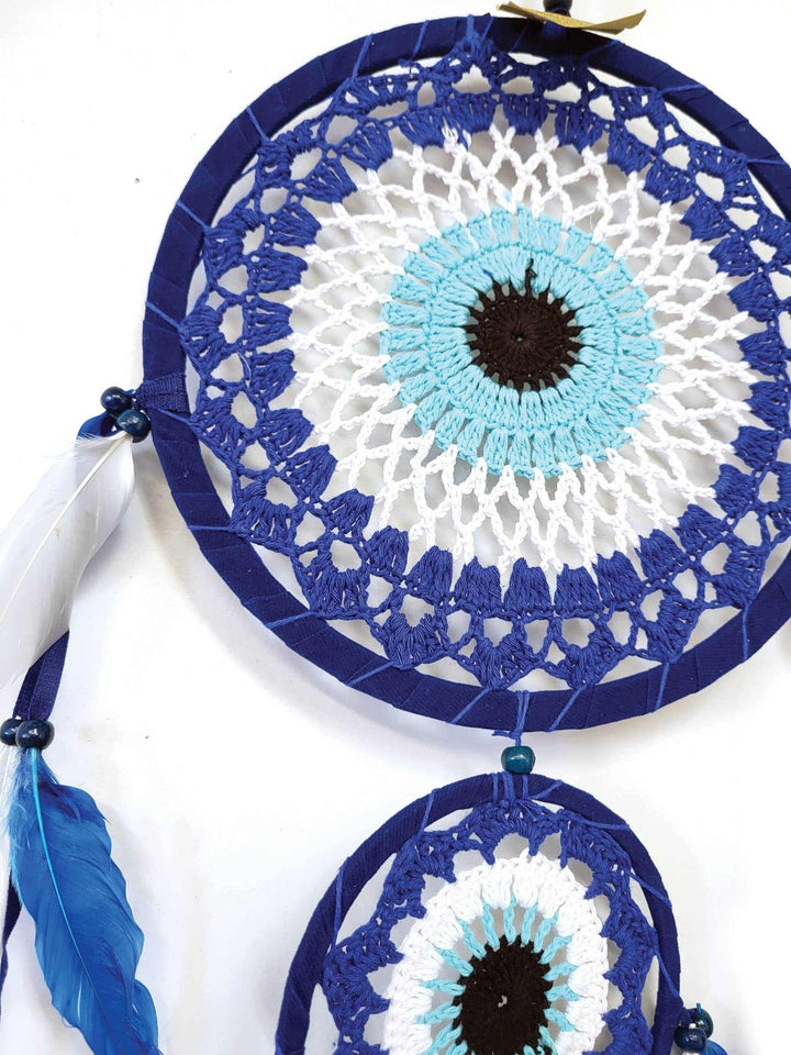 Dream Catcher Crochet Evil Eye