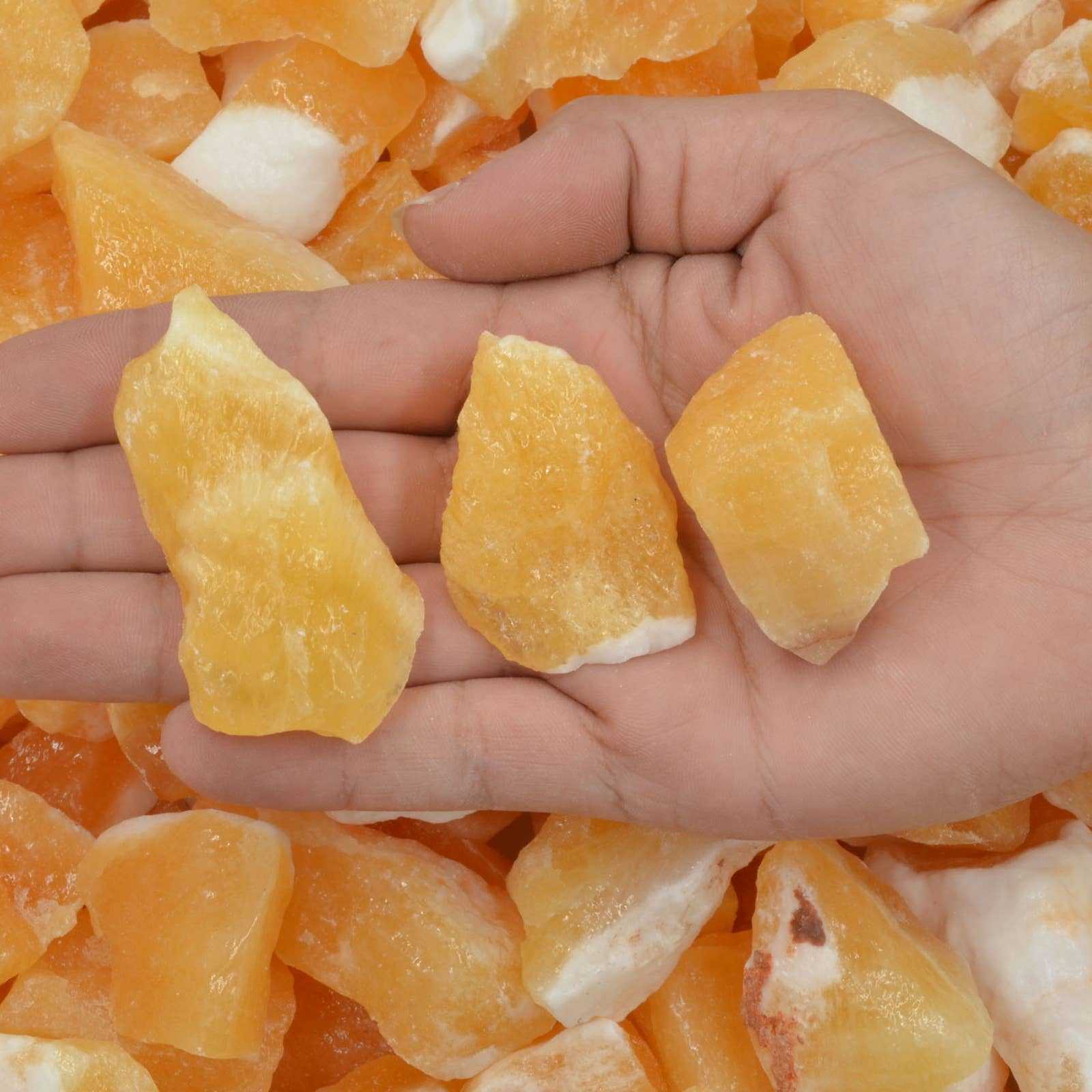 Rough Mexican Orange Calcite