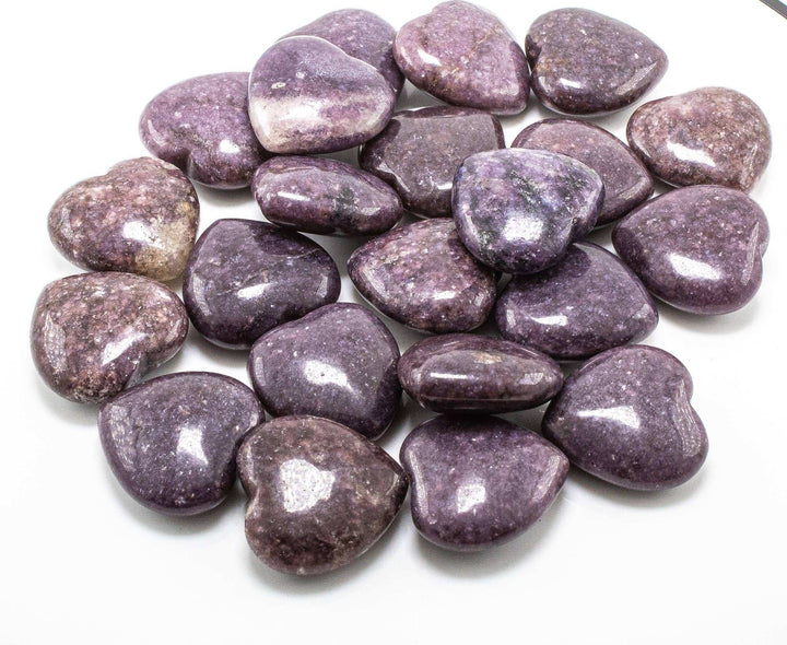 Lepidolite Pocket Heart