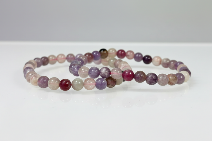 Unicorn Stone A Round Bead Bracelet 6mm - Magical Transformation