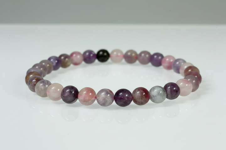 Unicorn Stone A Round Bead Bracelet 6mm - Magical Transformation