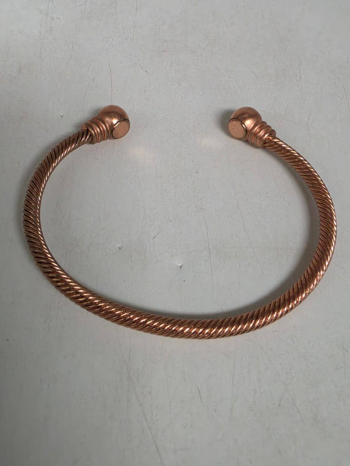 Pure Solid Copper Cuff Bracelet