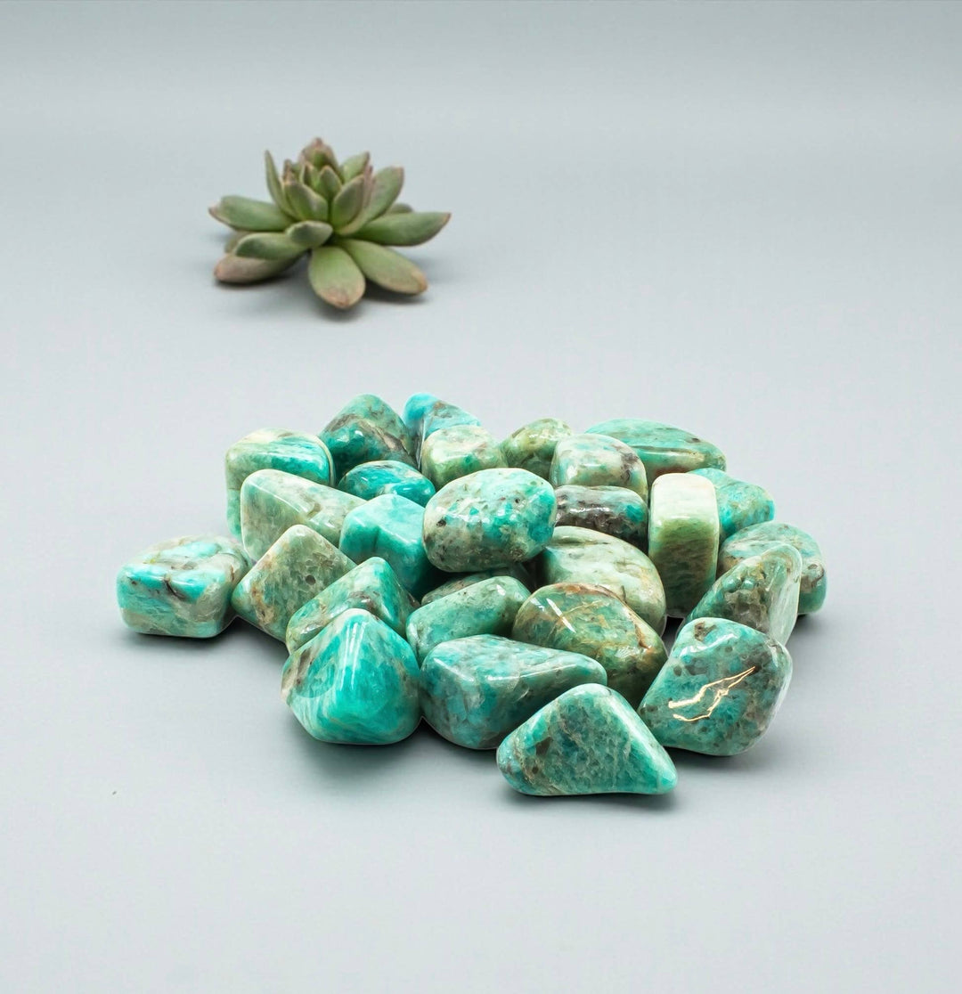 Amazonite Tumbled Pocket Stone