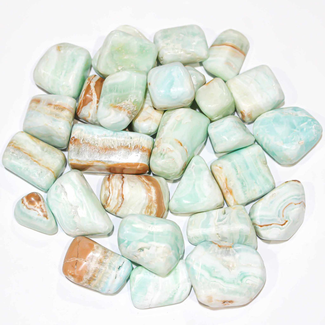 Caribbean Calcite Tumbled Pocket Stone
