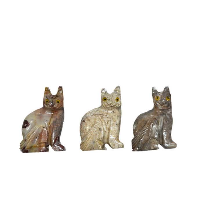 Hand Cut Stone Spirit Animal