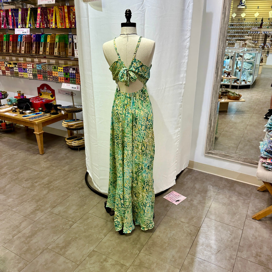 Long Sari Boho Summer Sun Dress