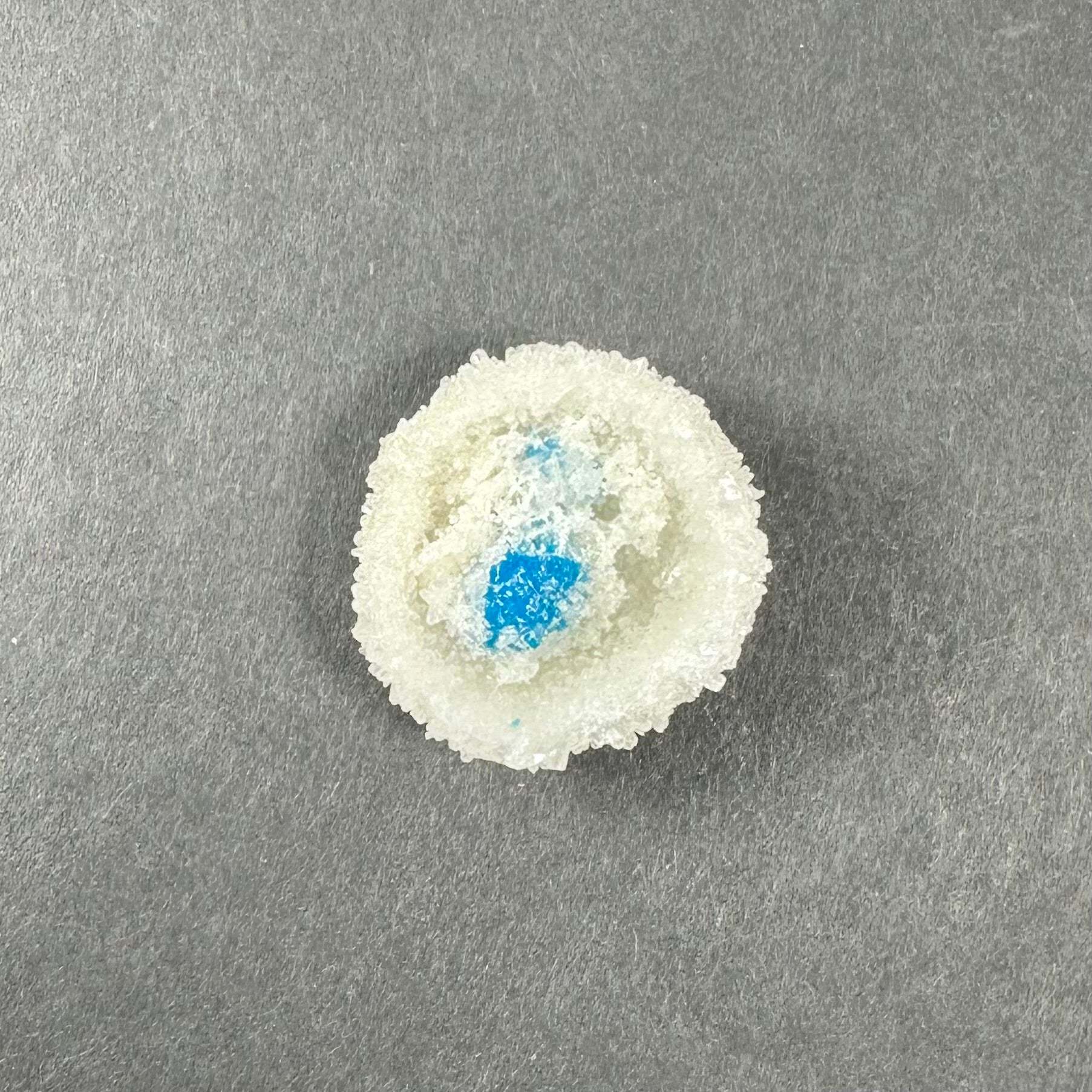 Cavansite Ball 'Floaters' on Stilbite SM from Maharashtra, Pune, India