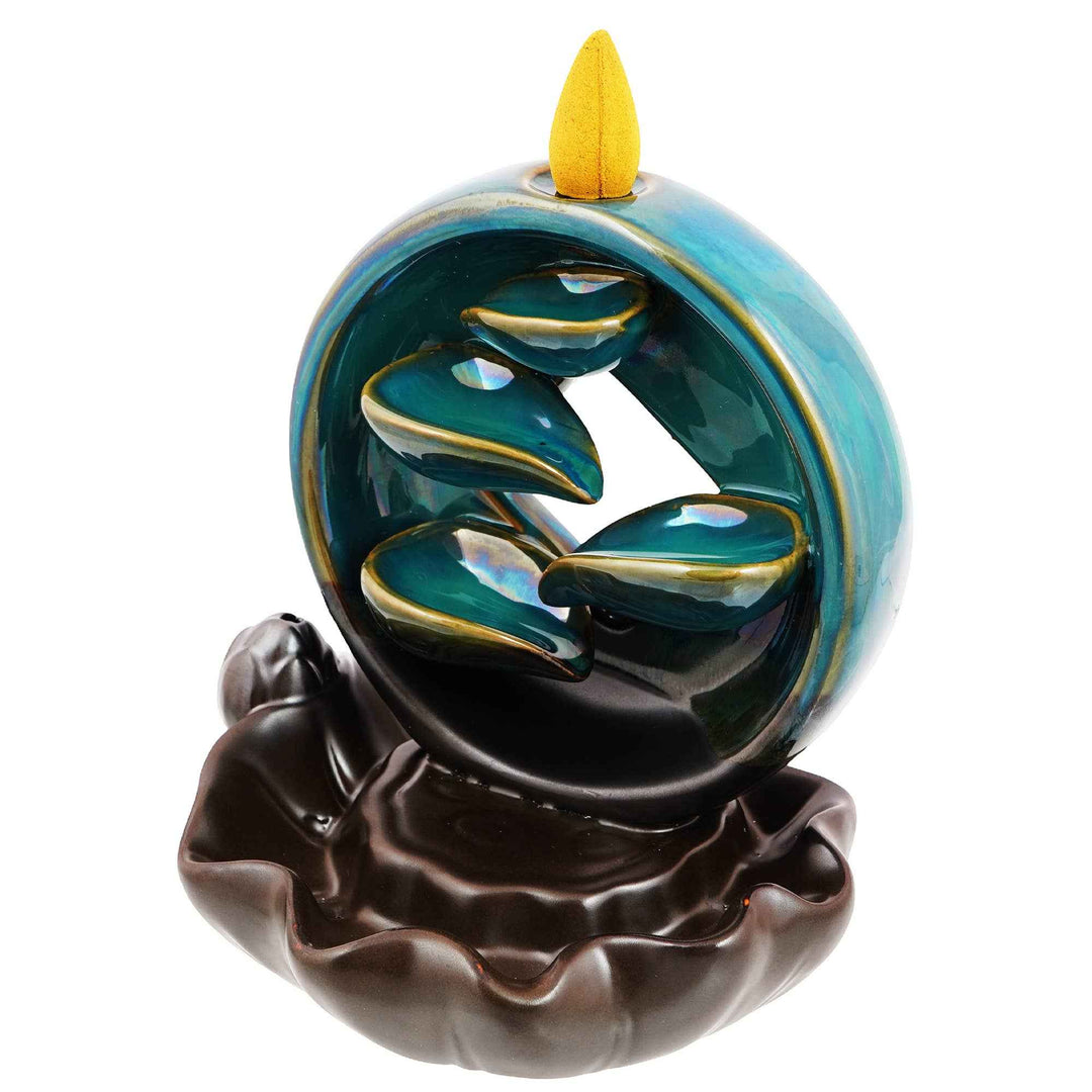 Round Ceramic Back Flow Burner