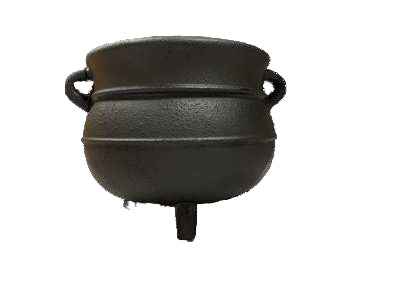 7" Cast Iron Cauldron