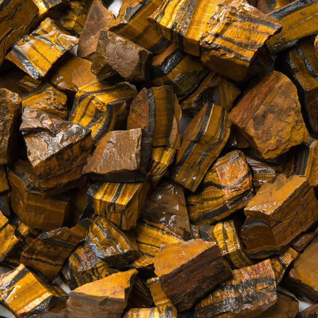 Rough African Top Gold Tiger Eye Specimen