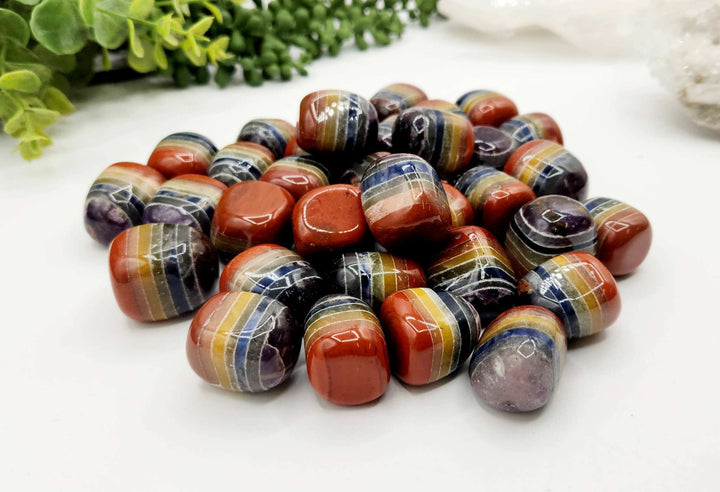 Seven Chakra Tumble Stone