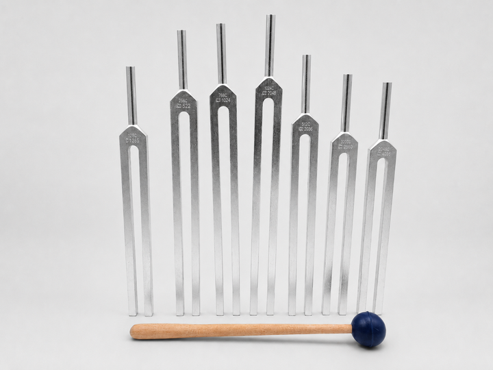 Seven Chakra Tuning Fork Set