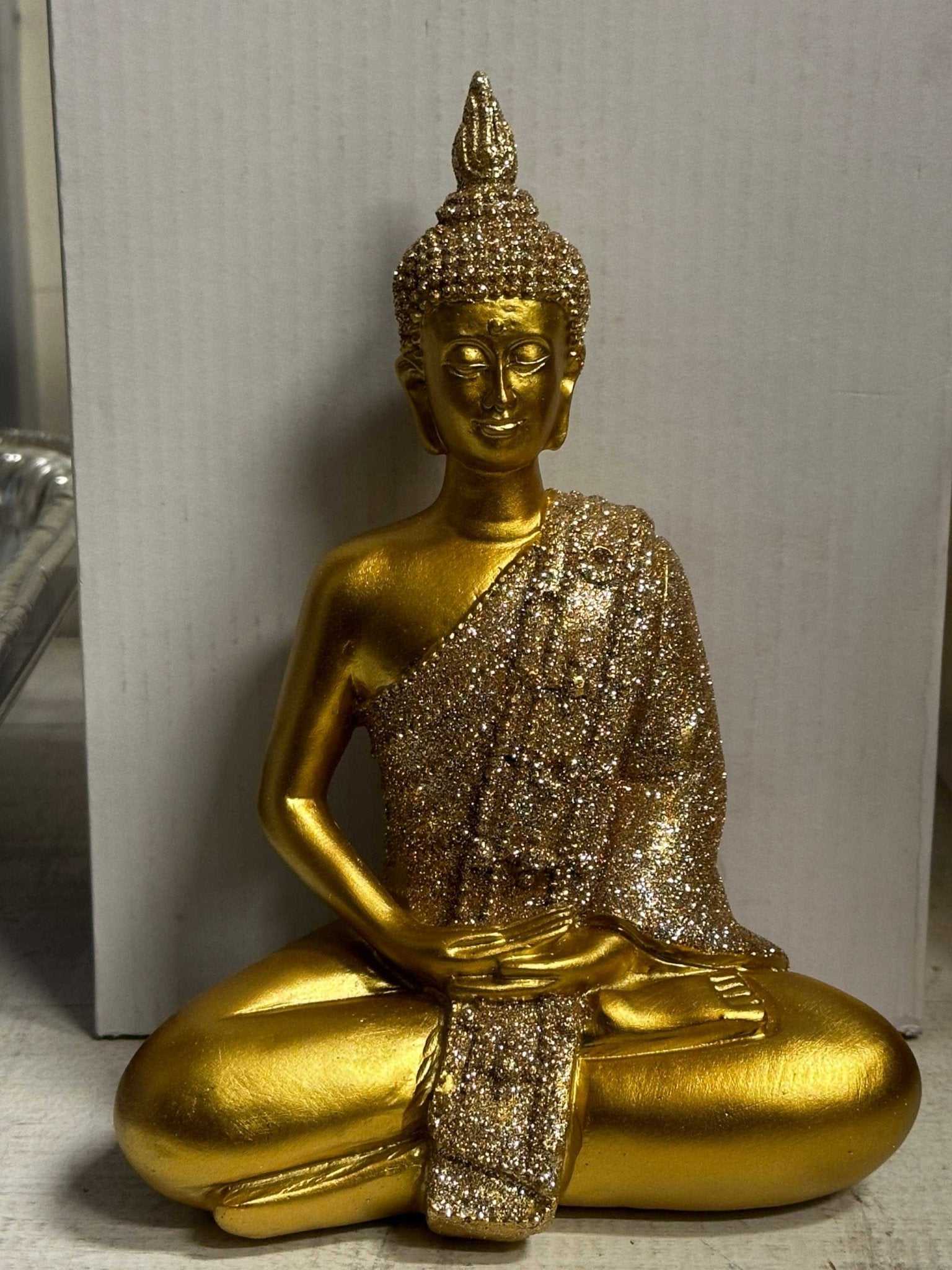 7.5" Dhyana Buddha 243 - Sacred Crystals Buddhas