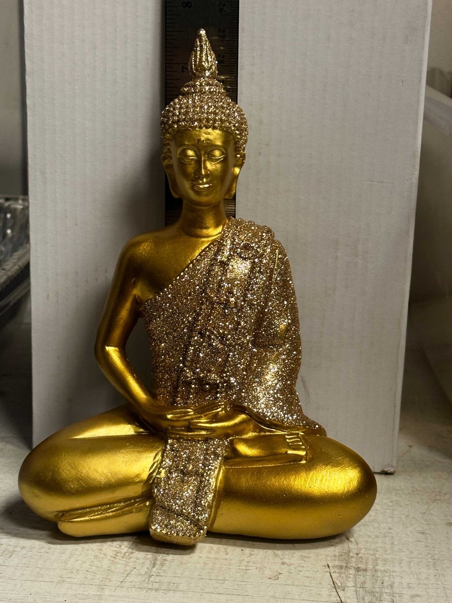 7.5" Dhyana Buddha 243 - Sacred Crystals Buddhas