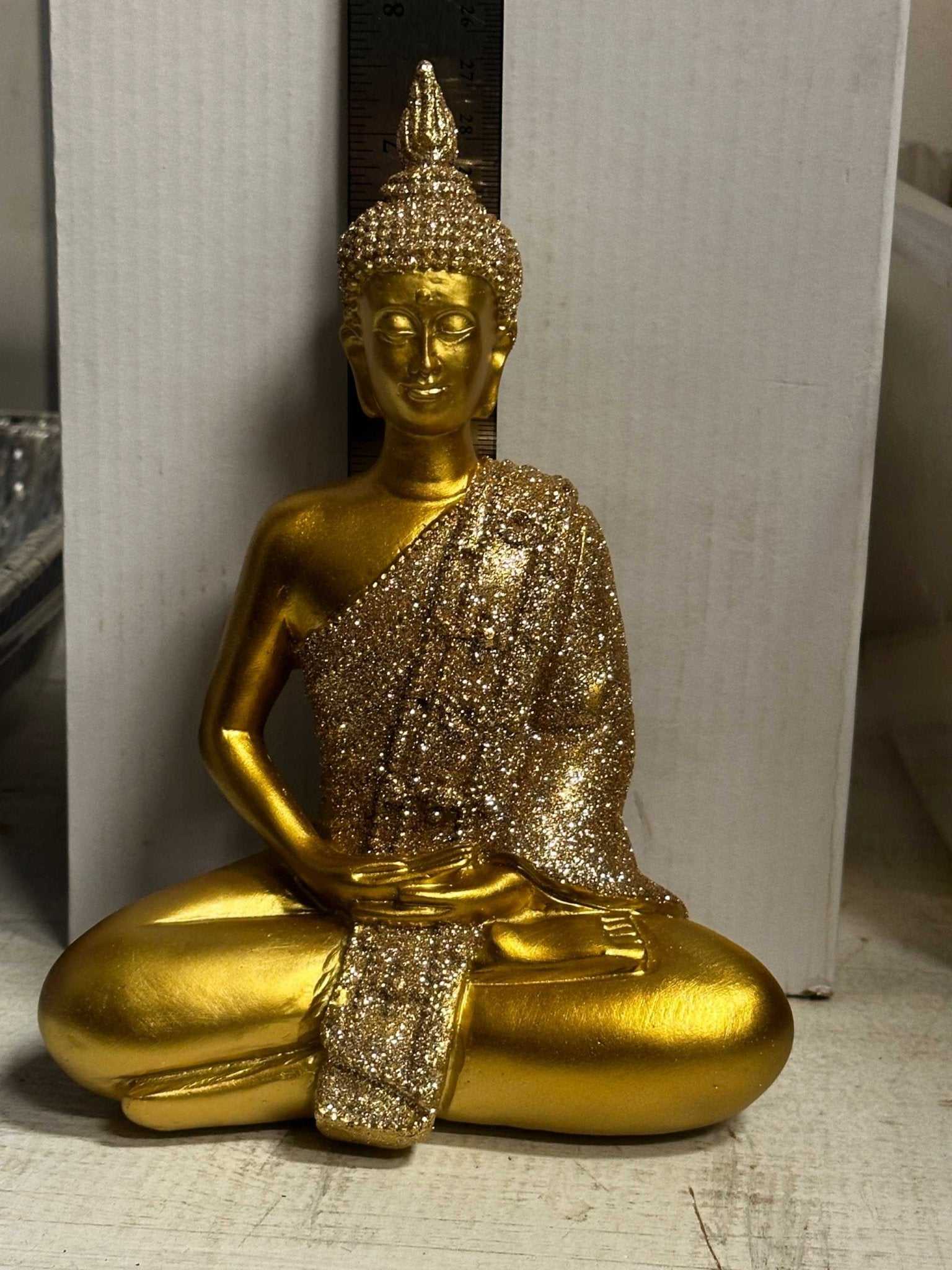 7.5&quot; Dhyana Buddha 243 - Sacred Crystals Buddhas