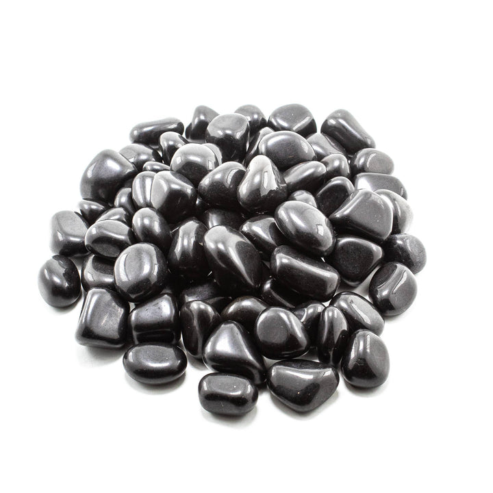 Black Onyx Tumbled Pocket Stone
