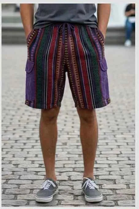 Cotton Baja Cargo Shorts