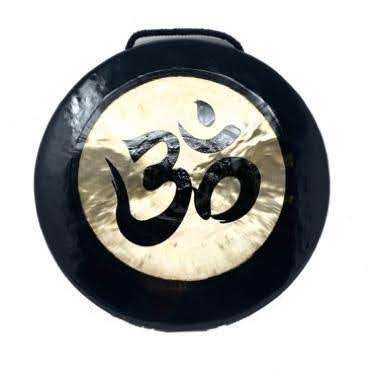24 Inch Serenity Earth Gong Curved (w/ Black Border)