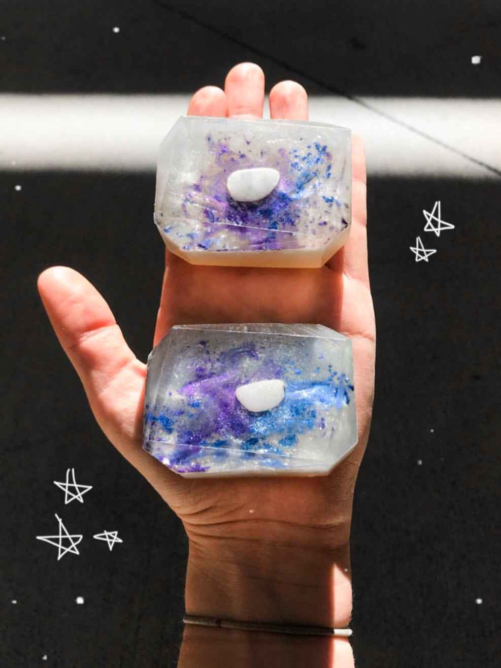 Moon child – Crystal-infused bar soap