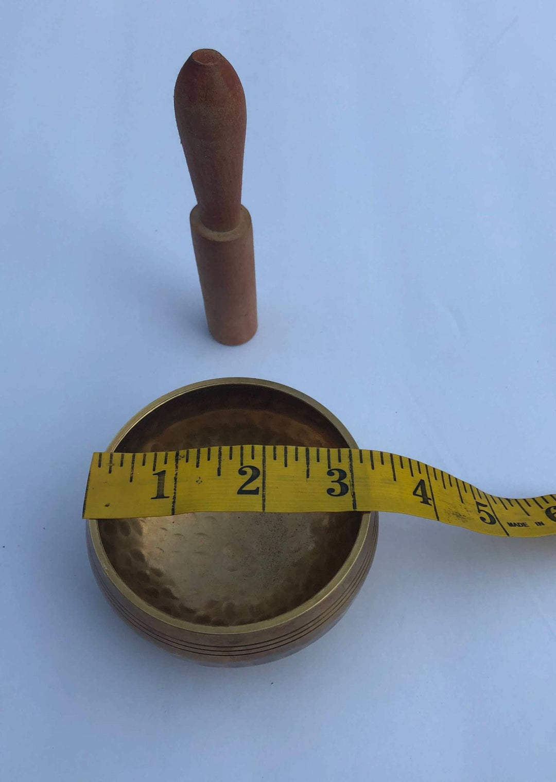 Handmade Tibetan Singing Bowl with Carrying Case