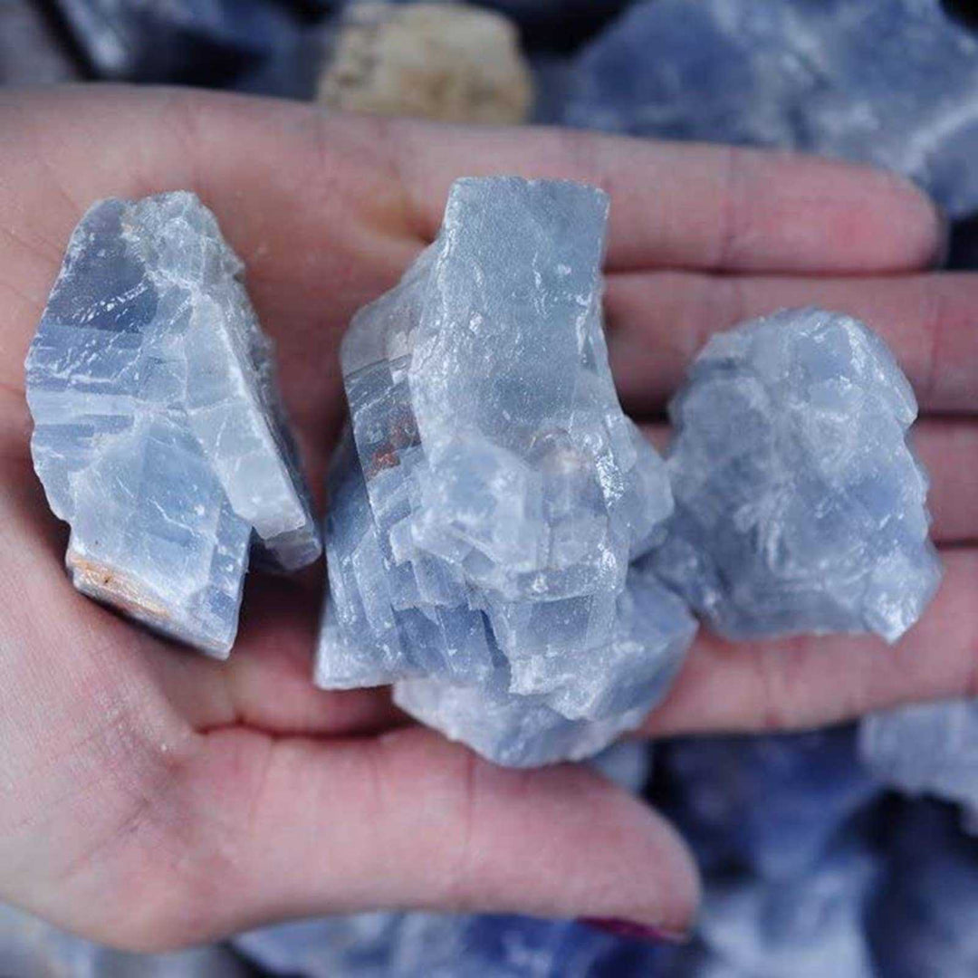 Rough Mexican Blue Calcite