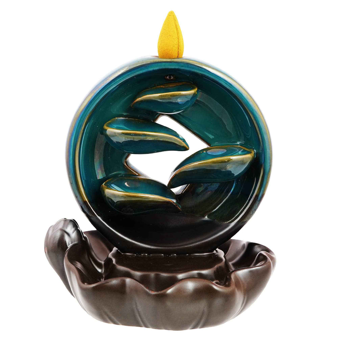 Round Ceramic Back Flow Burner