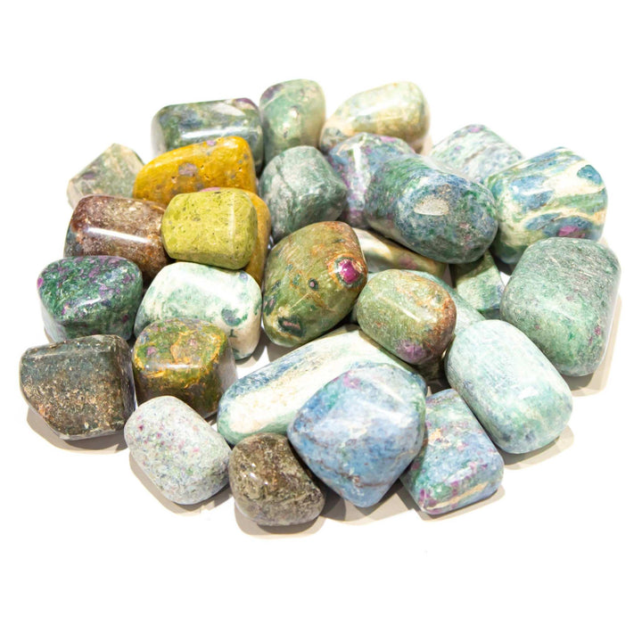 Ruby Fuchsite Tumbled Pocket Stone