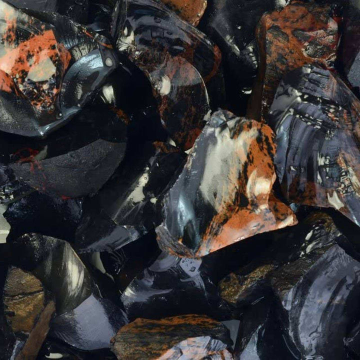 Rough Mexican Mahogany Obsidian