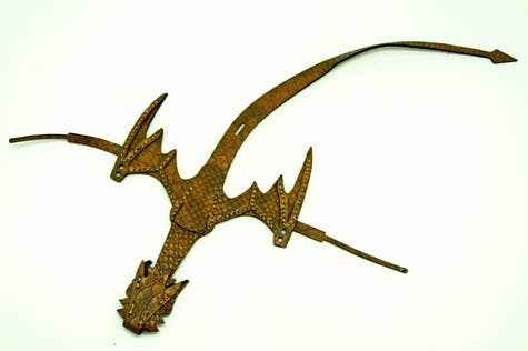 Brown Dragon Hand Pet