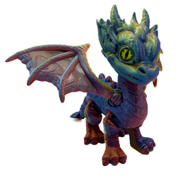 3D Printed Dragon Figure