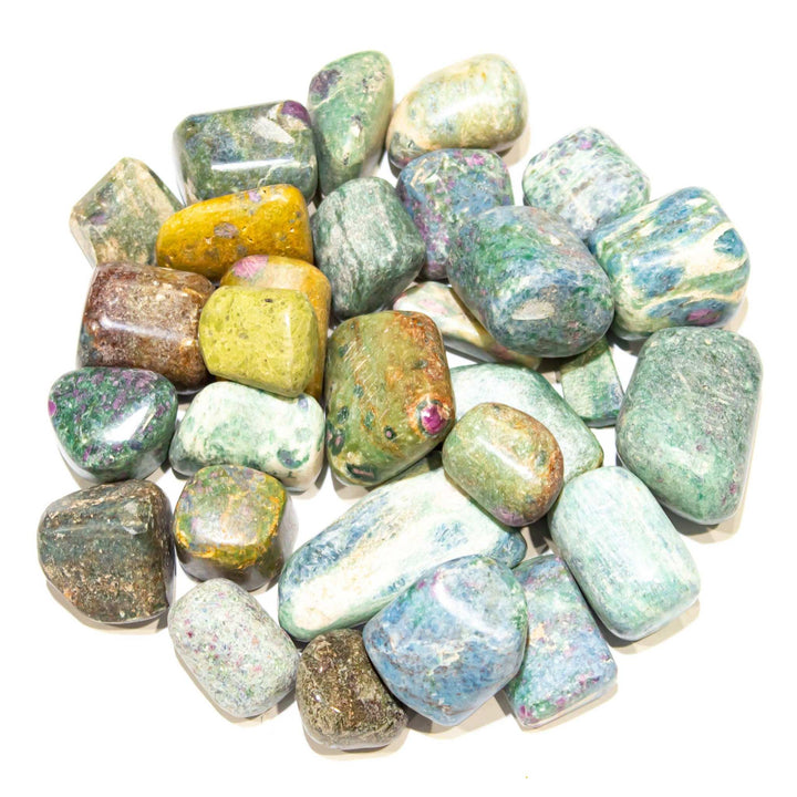Ruby Fuchsite Tumbled Pocket Stone