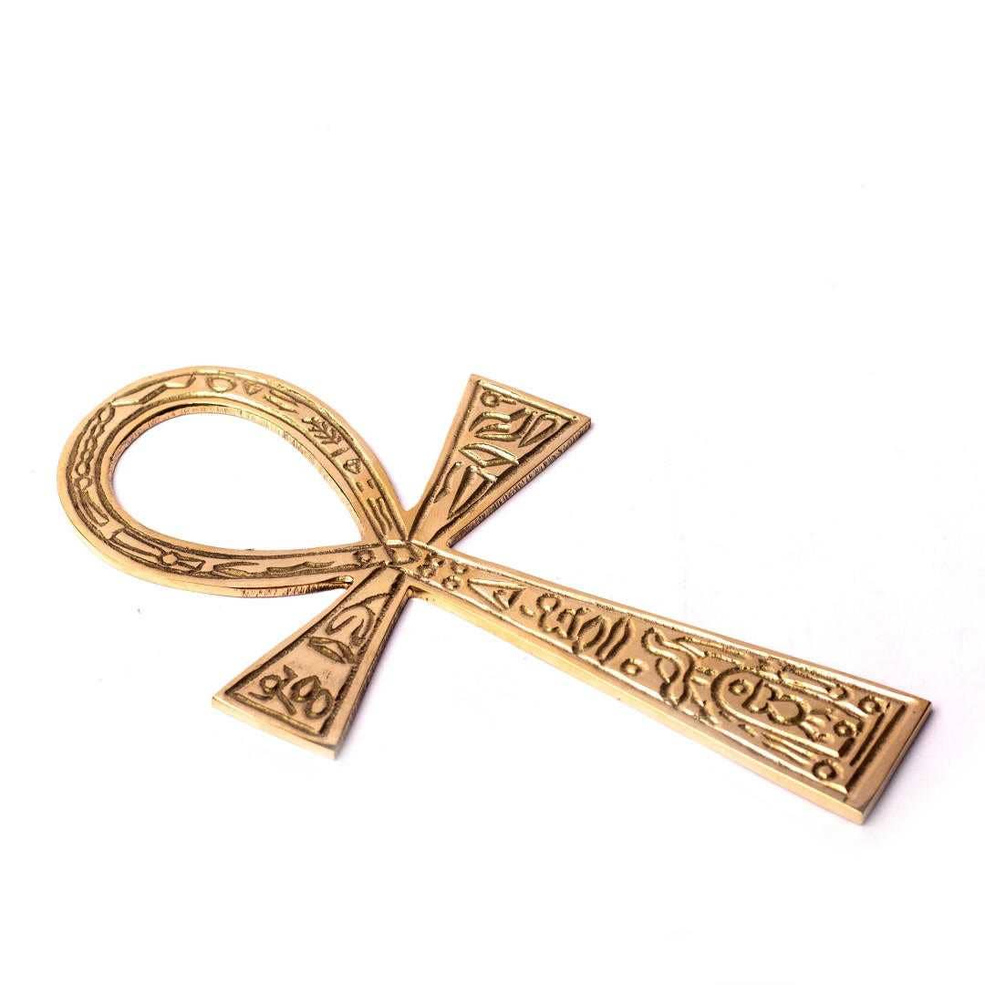 Brass Ankh 6.5"