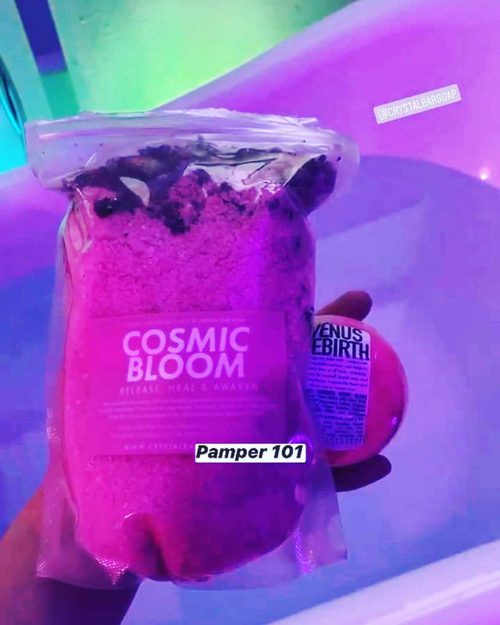 Venus rebirth – Crystal-infused bath bomb