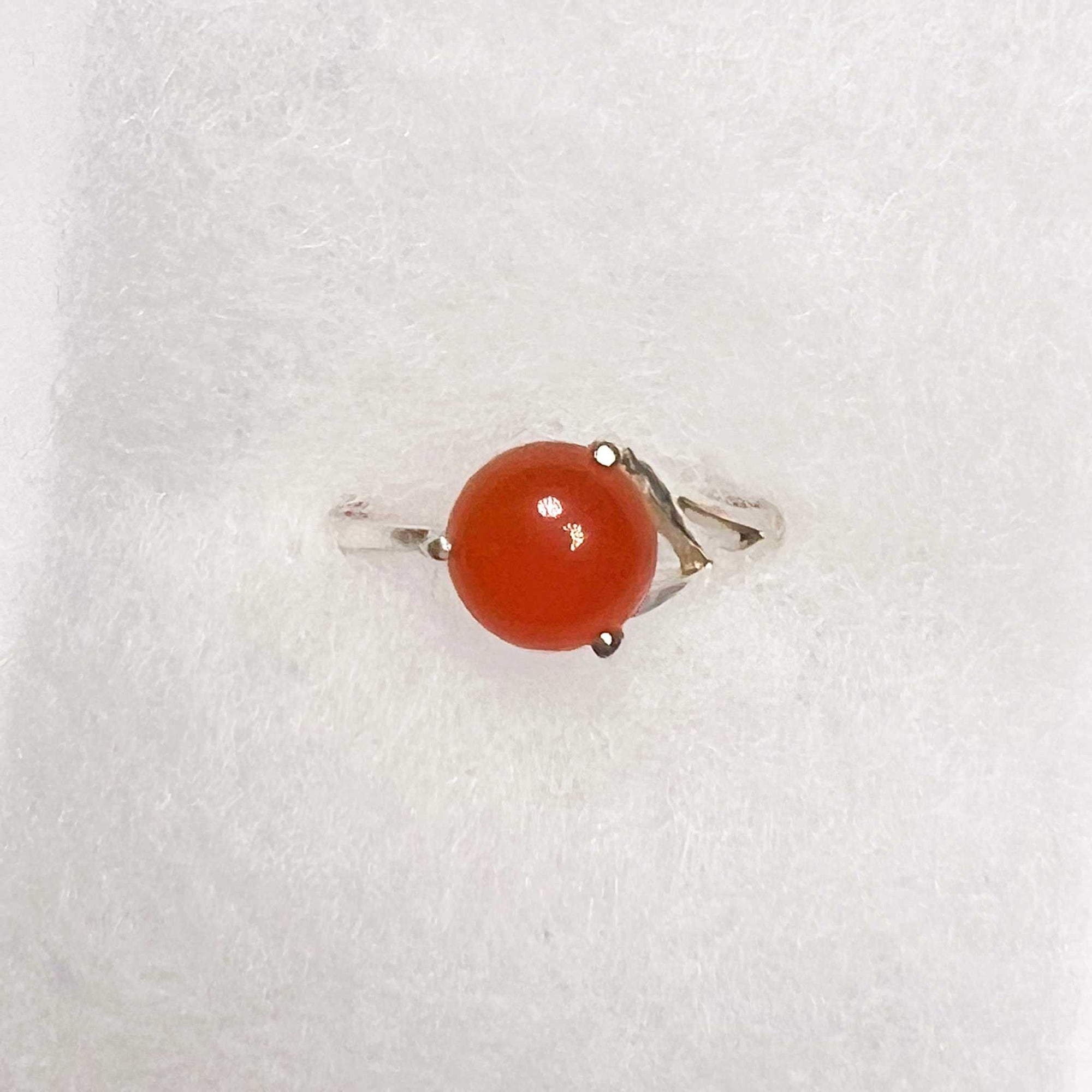 Carnelian Ring Size 8 (01.9018), Rings, Uncategorized