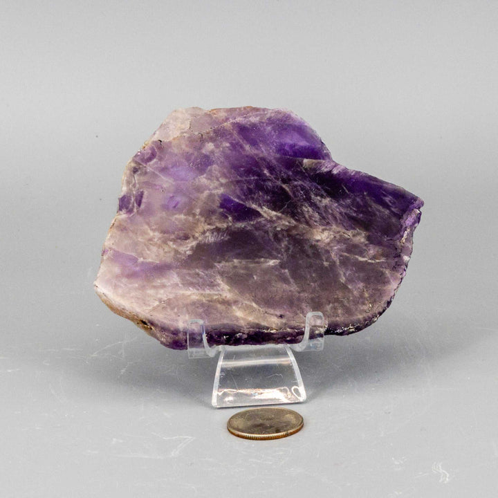 Amethyst Slice, Polished Crystal