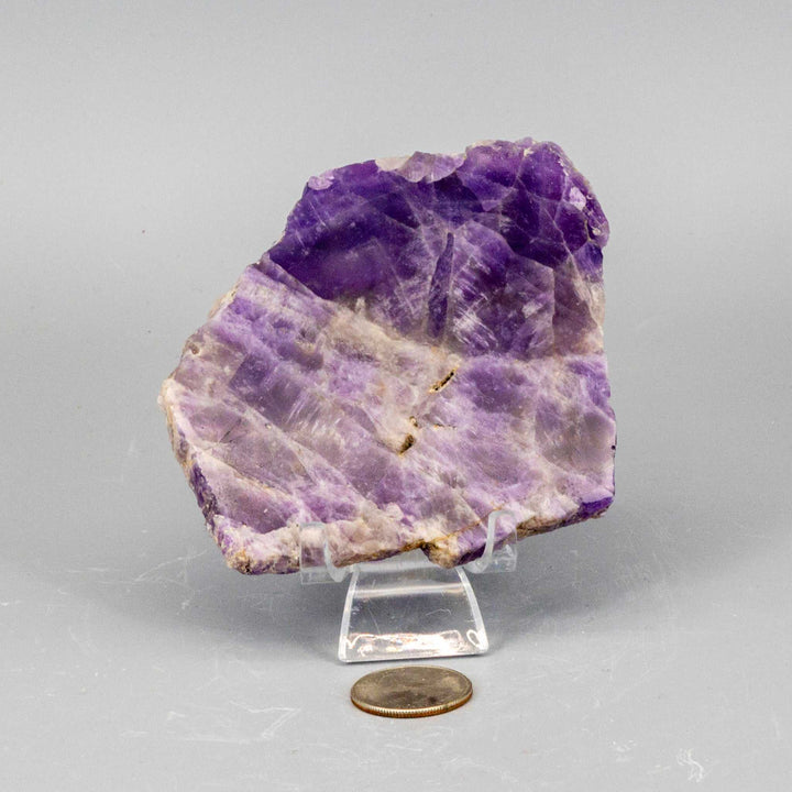Amethyst Slice, Polished Crystal