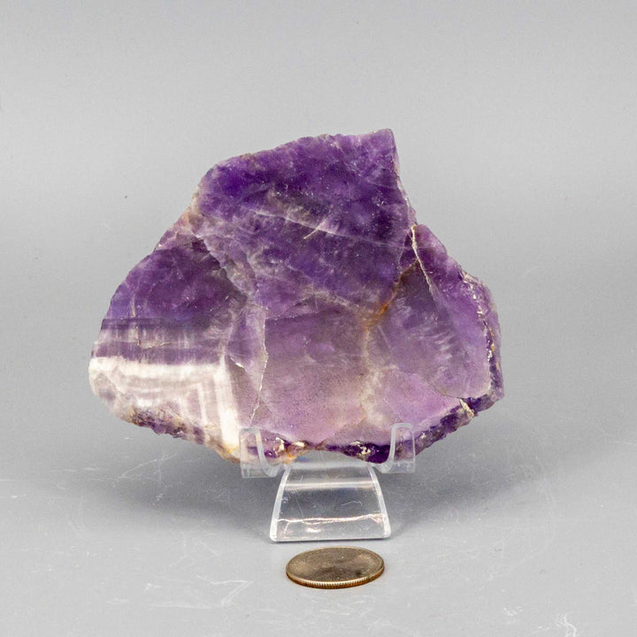 Amethyst Slice, Polished Crystal