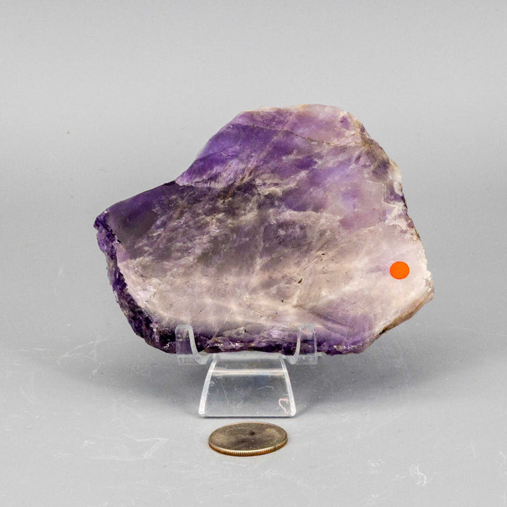 Amethyst Slice, Polished Crystal
