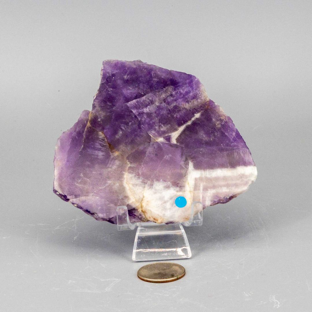 Amethyst Slice, Polished Crystal