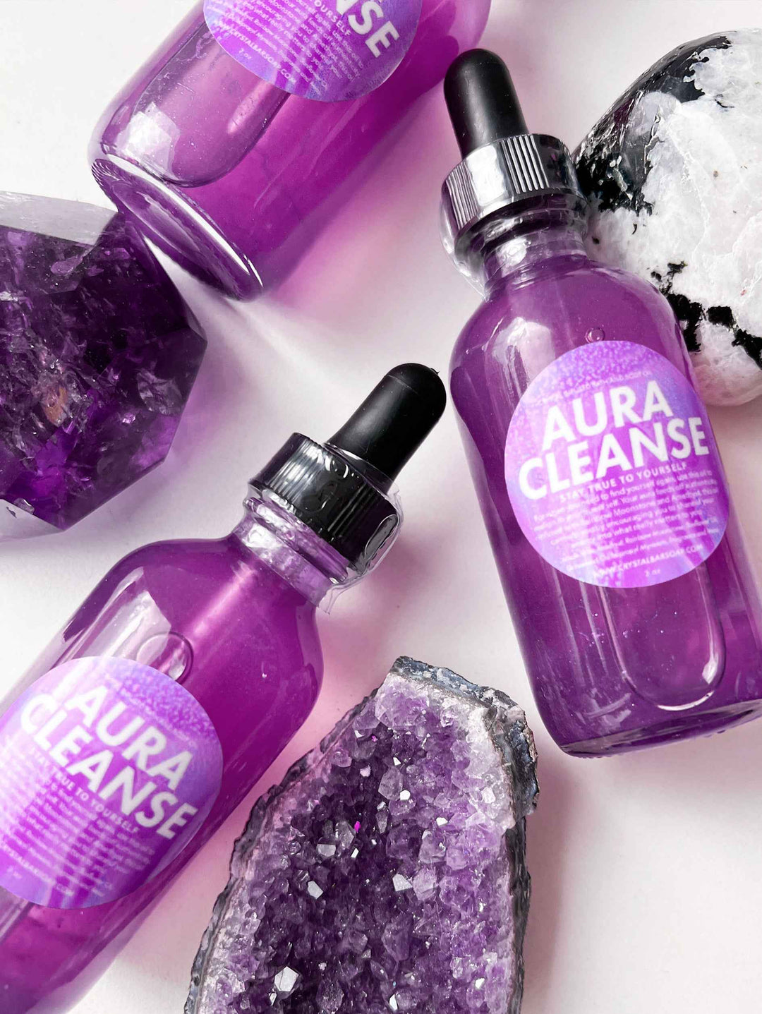 Aura cleanse – Crystal-infused body oil