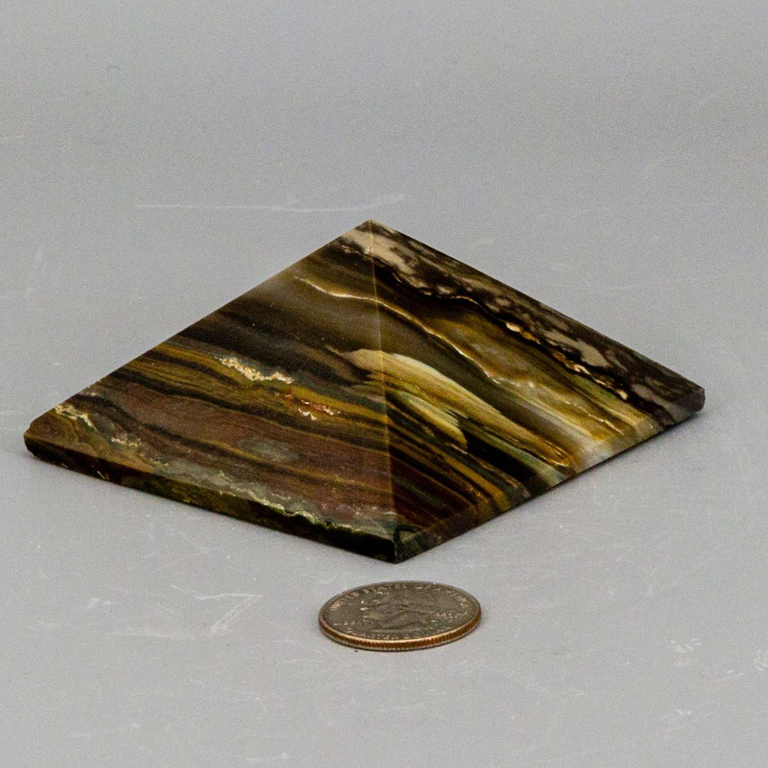 Banded Agate Pyramid