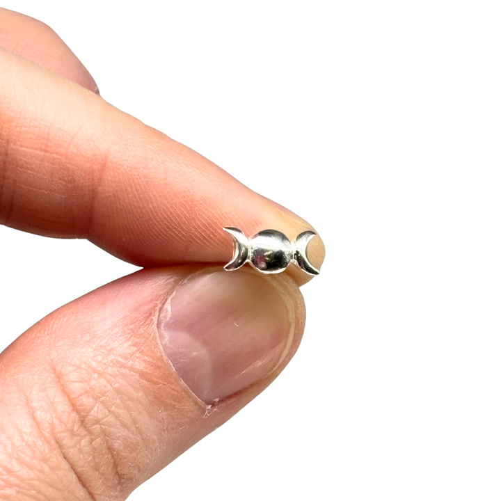 Moon Phase Stud Earrings